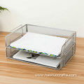 metal iron table paper grid office file holder